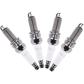 Genuine OEM 18846-10060 Spark Plug 4pcs set / 1884610060 for Hyundai Accent 12-17 Veloster 12-17 Sonata 14-15 Kia Soul 12-19 Rio 12-17