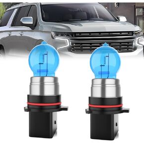 Headlight Bulbs Compatible With Chevrolet Suburban 2015-2018, 9005 + H11 High Low Beam + PSX26W Fog Lights Halogen Light Bulb, Super Bright 6000K White, Plug and Play, Pack of 6