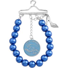 UJIMS Zeta Amicae نادي نسائي أدوات هدية Amicae منذ 1948 نادي نسائي بروش دبوس للنساء هدية نادي نسائي اليوناني