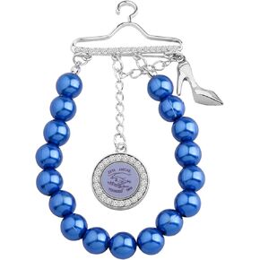 UJIMS Zeta Amicae Sorority Paraphernalia Gift Amicae Since 1948 Sorority Brooch Pin for Women Greek Sorority Gift