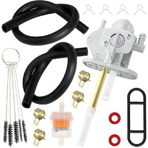 Gas Tank Fuel Petcock Valve Compatible with Yamaha Big Bear 250 350 Grizzly 450 600 660 Banshee Blaster 200 Kodiak 400 Moto-4 350 Wolverine Raptor 660 YFM250 YFM350 YFM600 YFM660 YFS200 YFZ350