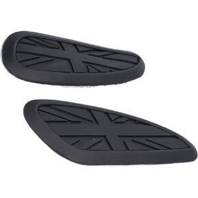 Sticker, Rubber Sticker Pad Protector Fit for Bonneville T100 T120 Street Scrambler (Black)
