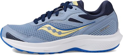 Saucony Womens Cohesion 16, Concrete/Ember, 8.5 in Saudi Arabia