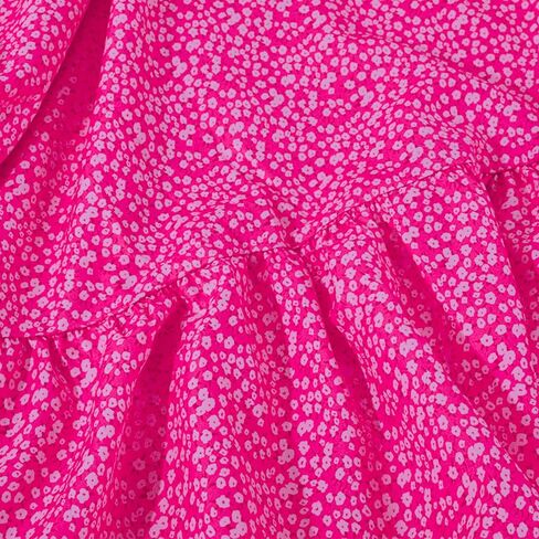yoeasy Women Loose Floral Printed Sleeveless Spaghetti Straps Mini Sundress Boho Beach Swing Mini Dresses in Saudi Arabia