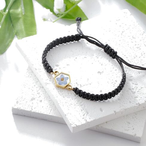 PARTNER Miscarriage Jewelry Gifts for Women Forget Me Not Seed Memorial Bracelets Embryo Loss Keepsake Gifts for Pregnancy Loss Grief Sympathy Bracelet Gift for Women in Saudi Arabia