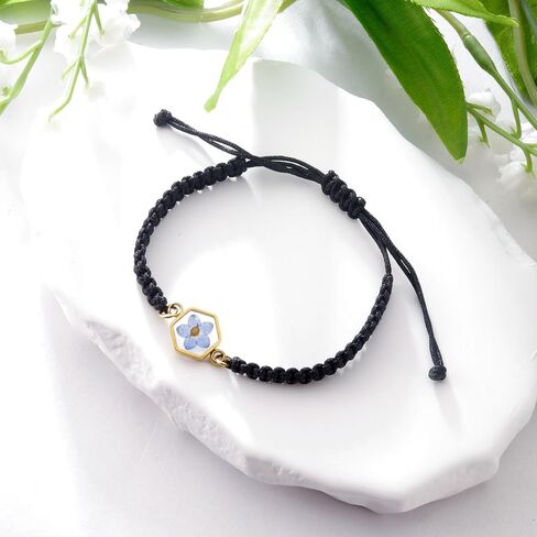 PARTNER Miscarriage Jewelry Gifts for Women Forget Me Not Seed Memorial Bracelets Embryo Loss Keepsake Gifts for Pregnancy Loss Grief Sympathy Bracelet Gift for Women in Saudi Arabia