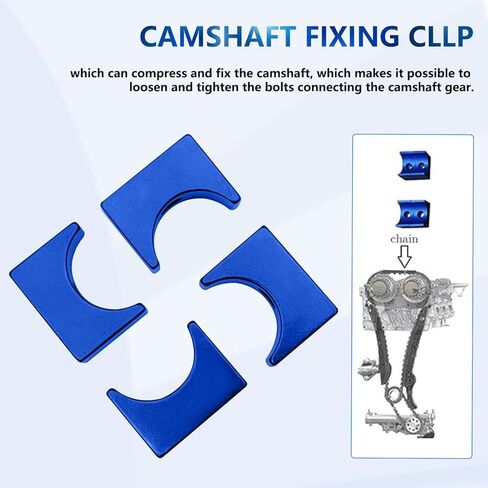 مجموعة أدوات توقيت محاذاة عمود الحدبات للمحرك ZKTOOL متوافقة مع مرسيدس بنز إنفينيتي M133 M260 M270 M274 M264، استبدل VM 270589016100/270589006100. in Kuwait