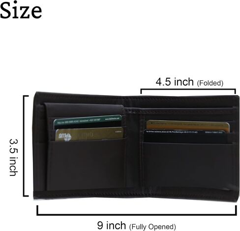 Real Leather Cowhide Hair – Fur Leather Wallet for Men’s - Cowhide Hair Card Slots - Bifold Wallet Brown in Saudi Arabia