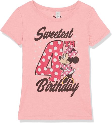 Disney Girl's Sweet 4th Birthday T-Shirt in Kuwait