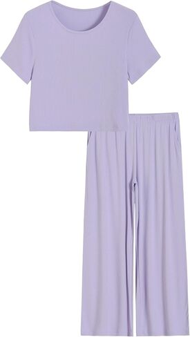 Latuza Women's Petite Lounge Set Petite Length 2 Piece Outfits in Saudi Arabia