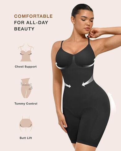 Lover-Beauty Shapewear Tummy Control Bodysuit Butt Lifting Seamless Body Shaper for Women Waist Trainer Comfortable Wearing in Kuwait