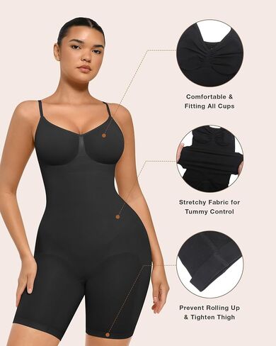 Lover-Beauty Shapewear Tummy Control Bodysuit Butt Lifting Seamless Body Shaper for Women Waist Trainer Comfortable Wearing in Kuwait