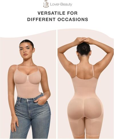 Lover-Beauty Shapewear Tummy Control Bodysuit Butt Lifting Seamless Body Shaper for Women Waist Trainer Comfortable Wearing in Kuwait