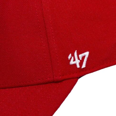 47 Brand Arsenal FC MVP Cap EPL-MVP30WBV-RDA, Mens, Cap, Red/White, in Saudi Arabia