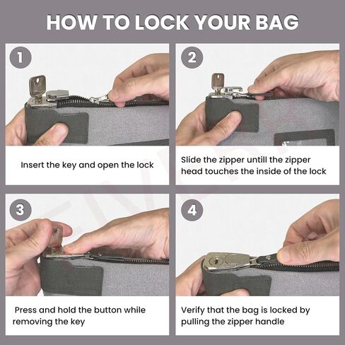 Cash Bag, Money Bank Deposit Register Bag with Lock and 2 Keys, 11 x 8.6 inches, Durable Water-resistant Waxed Canvas and Leatherette Pouch with Zipper for Documents and Jewerly in Saudi Arabia