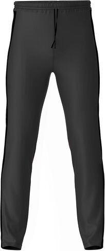 Men's Workout Pants - Polyester Jogging Pants - Brushed Tricot Mens Warm Up and Active Pants in Saudi Arabia