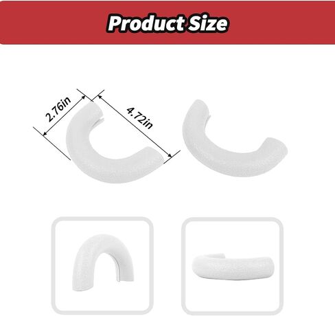 JeCar White Bumper Tow Hook Protector Covers Fit for Ford F150 Trailer Hitch Cover for F150 2009-2024 in Saudi Arabia
