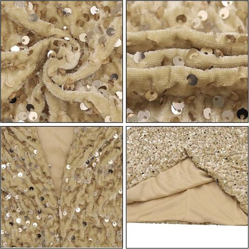 Women's Sequin Bodycon Mini Dress Sparkly Dress Sexy Criss Cross Open Back Short Dress in Saudi Arabia