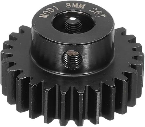DMiotech M1 30T Steel 8mm Hardened Pinion Motor Gear for RC Car Brushed Replacement Brushless Motors, RC Applications for DIY RC Boat Drone in Saudi Arabia