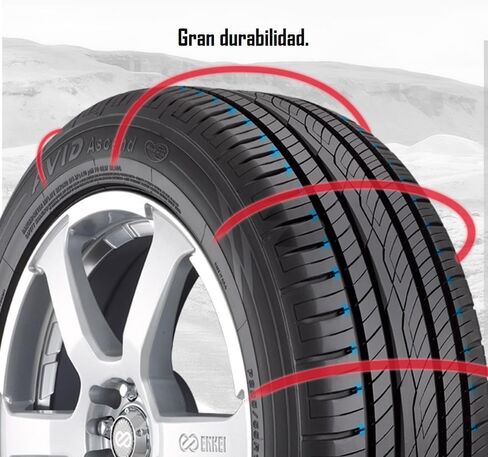 Yokohama AVID Ascend Radial Tire - 215/55R17 93V SL in Kuwait