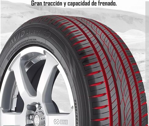 Yokohama AVID Ascend Radial Tire - 215/55R17 93V SL in Kuwait