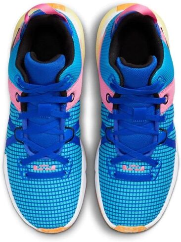 Nike Men's Lebron Witness VII Hyper Royal/Black/Yellow DM1123 400 (نظام مقاسات الأحذية الأمريكية، للبالغين، للرجال، رقمي، متوسط، 9) in Saudi Arabia