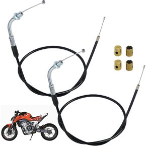 2 حزمة كابل خنق لمحرك 49cc 50cc 70cc 90cc 110cc 125cc 140cc 150cc 200cc، مناسب عالمي لدراجة الجيب الترابية ATV Quad Scooter Go Kart Moped in Kuwait