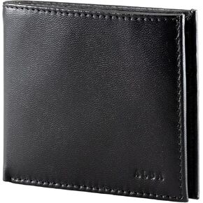 Alba Slim Bifold VT Leather Wallet For Men II Handmade II Minimalist II RFID Protected (Dark Brown)