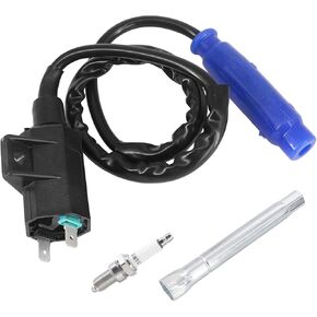 21121-1292 Ignition Coil Spark Plug For Kawasaki Brute Force 650 750 Prairie 650 700 KVF650 KVF750 4x4 4x4i 21121-1306 21121-0018 (2 PCS)