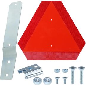Slow Moving Vehicle Triangle Sign Mounting Kit