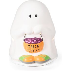Scentsationals Wax Melt Warmer, Wax Warmer for Scented Wax Melts - Halloween Collection Knock Knock Ghost - Candle Wax Melter for Fragrance Cubes and Tarts