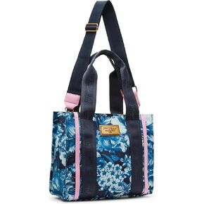 Betsey Johnson Small Denim Tote, Blue