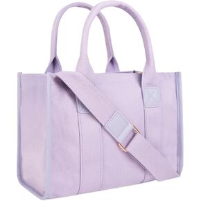 Canvas Tote Bag for Women Top Handle Handbag Crossbody Tote Bag for Women