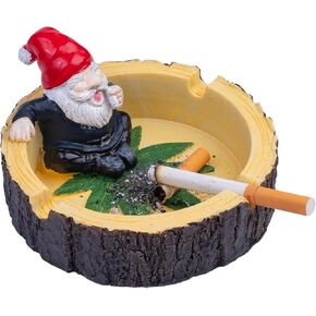Kraledge Cute Ashtray Cool Ashtrays for Cigarettes, Fantastical Mushroom Ashtray Resin Ashtray Decor for Home Office, Ornament Gifts