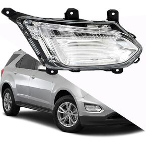 munirater 1-Pc Front Fog Light Assembly Passenger Side Replacement for 2016-2017 Equinox GM2563111, 23375567