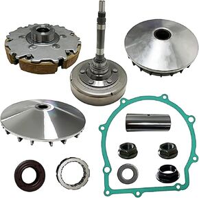 Wet Clutch Shoe Kit Assembly Replacement for Yamaha Grizzly 700 2007-2015 Primary Sheave,Clutch Carrier,Housing,Oneway,Gasket,Oil Seal Nuts