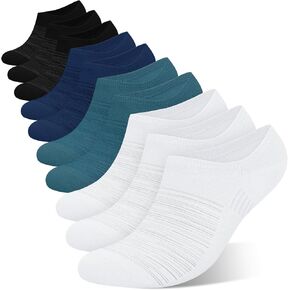 wernies No Show Socks Men 10 Pairs Ankle Low Cut Casual Socks with Non Slip Invisible Socks