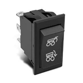 Lift Toggle Rocker Switch Compatible with John Deere Gator 1445 1735 850D 550 855D 625i 825i 6x4 4x4 CS Worksite Gator Trail Gator Diesel Gator Replace AM116712 AM12138