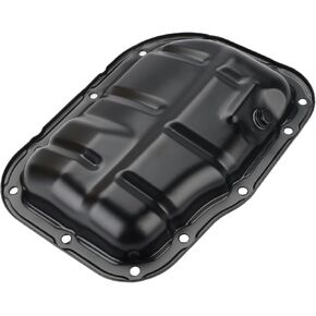 Lower Engine Oil Pan Sump with Drain Plug Compatible with Scion iM xD, Toyota Corolla 2009-2019 Matrix 2009-2014 Prius 2010-2019 L4 1.8L Replacement for 264-324 12101-37010 12102-37010