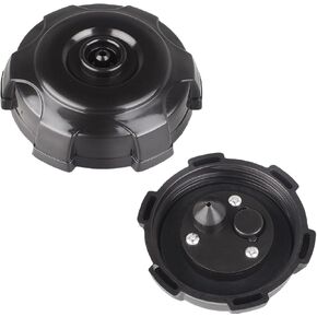 Gas Fuel Tank Cap Cover 70mm/2.76in Aftermarket Replacement Parts Fit for 110cc 125-250CC Redcat ATV Quad 4 Wheeler Coolster TaoTao Buyang Coolsport Sunl Eagle JCL.