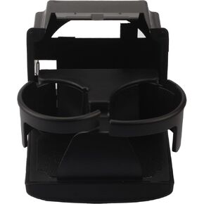 Dasbecan Rear Console Cup Holder Sub Assembly Replacement Compatible with Subaru Legacy Outback 2005-2009 Replaces# 66150AG01CWA Black
