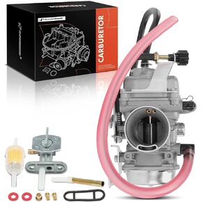 A-Premium 1 Barrel Carburetor Compatible with Kawasaki Bayou 300 KLF300 1986-2005 Carb, Mechanical Choke