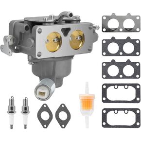 795967 Carburetor Compatible with John Deere MIA11461 D125 D130 D140 D150 D170 LA145 X140 Z235 Z245 Z255 Z425 carburetor Replaces Nikki 795967 266 Kit for 22HP 23HP 24HP 25HP 26HP 27HP V-Twin Engine