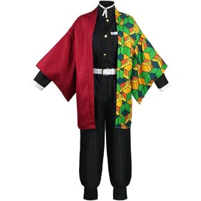 Anime Tomioka Giyuu Cosplay Suit Kimono Halloween Carnival Costume
