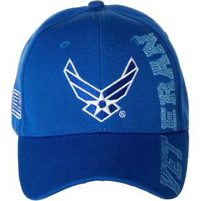 Artisan Owl Officially Licensed Veteran US Air Force Logo and Emblem Embroidered Baseball Cap