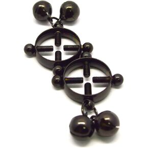 Nipple Rings for Women，Non-Piercing Adjustable Nipple Rings Colored Pleasant Bell Ringing Nipple Rings,Safe to Wear Body Jewelry for Women（2pcs）