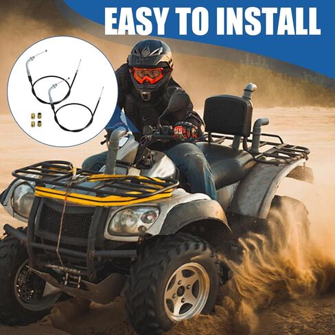 2 حزمة كابل خنق لمحرك 49cc 50cc 70cc 90cc 110cc 125cc 140cc 150cc 200cc، مناسب عالمي لدراجة الجيب الترابية ATV Quad Scooter Go Kart Moped in Kuwait