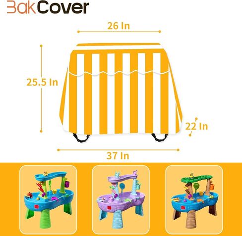 Water Table Cover Step2 Rain Showers Splash Pond Water Table, Step 2 Water Table Cover for Water Table for Toddlers 1-3, Step 2 Water Table Accessories for Outside Toys For Toddlers 1-3-Cover Only in Saudi Arabia