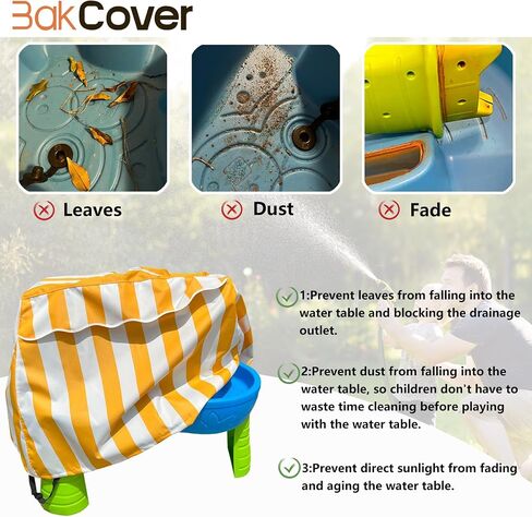 Water Table Cover Step2 Rain Showers Splash Pond Water Table, Step 2 Water Table Cover for Water Table for Toddlers 1-3, Step 2 Water Table Accessories for Outside Toys For Toddlers 1-3-Cover Only in Saudi Arabia
