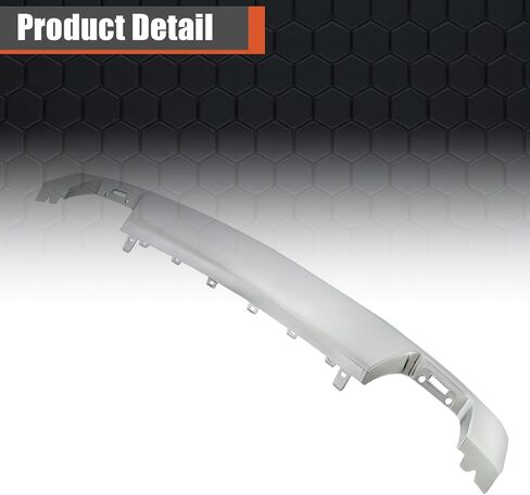Chrome Front Bumper Skid Plate Lower Valance Molding Trim Replacement for F150 2021-2023 ML34-17F771-ACW in Saudi Arabia